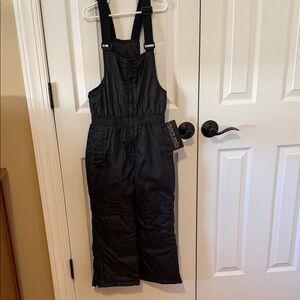 Sequoia Charcoal Snow Bib Overalls